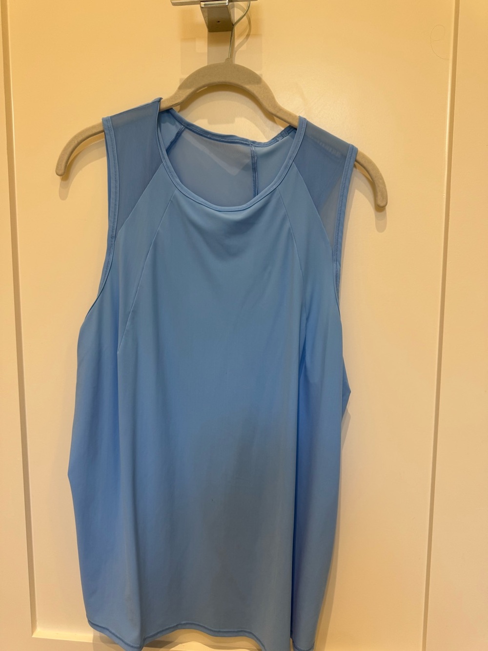 Lululemon Sculpt Tank in blue